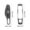 Porsche Carbon Fiber Black Key Fob Cover