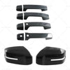Mitsubishi Triton L200 Side Door Mirror & Handle Covers (2023-2025)