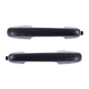 Hyundai i30 Door Handle Outer Set of 2 Black Rear Left & Right (2007–2012)