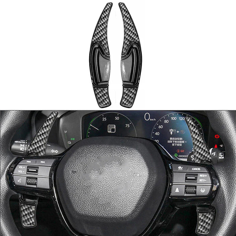 Honda Civic, CR-V Black Steering Wheel Shifter Paddle Extensions