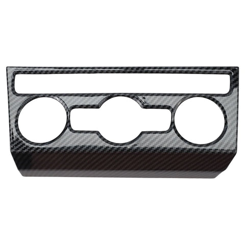 T Roc Air Conditioning Knob Trim Cover Black Carbon Fiber (2018–2023)