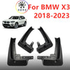 BMW X3 (G01) 4x Splash Guards Mud Flaps Mudflap Wheel Fender Trim (2018–2023)