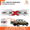 Mitsubishi Triton L200 4 x 4WD PVC Side Rear Sticker Decal (2015-2019)
