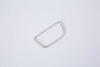 Audi Q5 Matte Silver Headlight Adjustment Frame Cover Trim (2018-2022)
