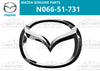 Mazda Miata Emblem / Front Chrome / Badge (1998–2005)