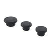 Jeep Wrangler JL (2018 - up) Black Tailgate Rubber Dust Plugs 3 x