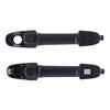 Hyundai i30 Set of 2 Front Left & Right Door Handles Outer Black (07-12)