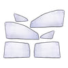 Honda CR-V 6 x Side Window Silver Privacy Sunshade Covers (2007-2011)