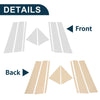 Toyota BZ4X 8 Pcs Door Pillar Window Trim Chrome Silver Tone (2022–2023)