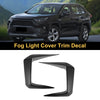 Toyota RAV4 2 x Fog Light Cover Trim Gloss Black (2019–2025)