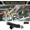 Ford Ranger Fuel Injector Nozzle 4 Holes Black (2006–2010)