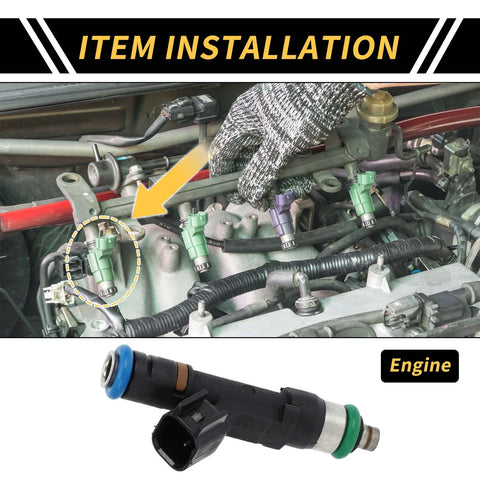 Ford Ranger Fuel Injector Nozzle 4 Holes Black (2006–2010)