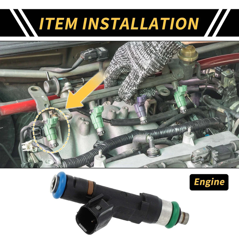 Ford Ranger Fuel Injector Nozzle 4 Holes Black (2006–2010)