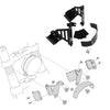 Harley Softail FXST Fairings Windshield Bracket (2018-2025)
