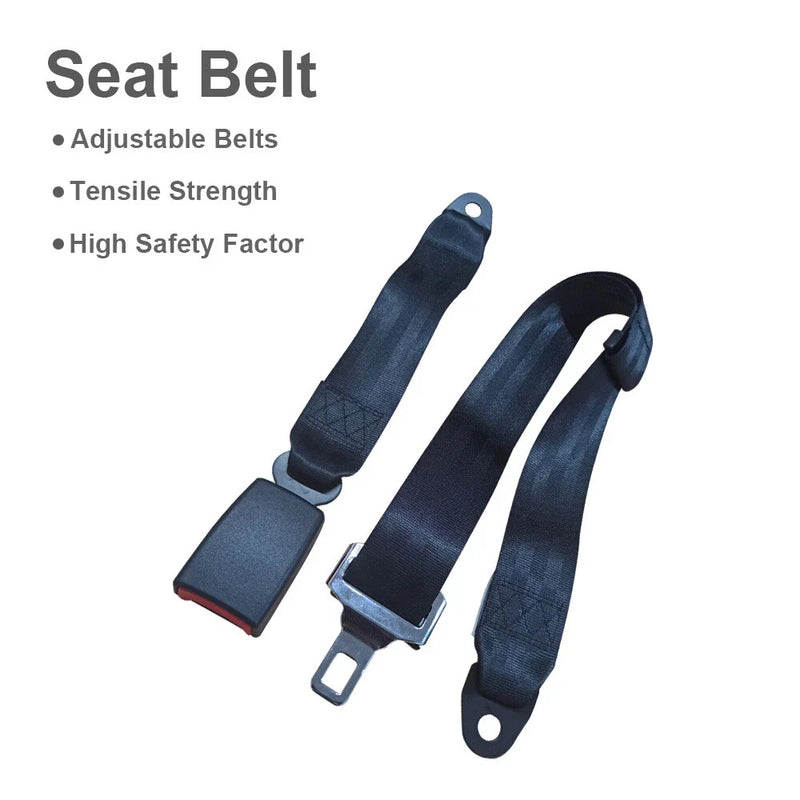 Car Truck Adjustable Retractable Seat Lap Sash Belt Strap