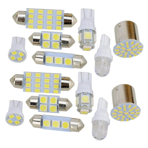 Dodge RAM 1500 2500 3500 14x White SMD LED Interior Lights (2002-2023)