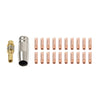 MB 15AK MIG125 MIG135 Welder 22 x Mig Welding Gun Tips 030/035 Kit