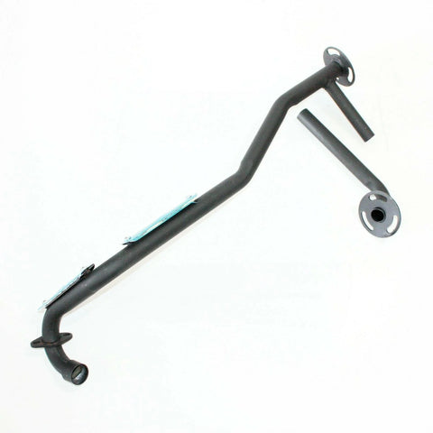 125cc Bull Style ATV Black Alloy Twin Exhaust Pipe Mufflers