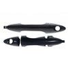 Hyundai Accent Door Handle Outer 2 x Black LH W/ Keyhole + RH (2011–2019)