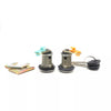 Toyota Corolla E20 KE20 TE21 KE25 TE27 1970-1978 Door Lock & Retainer Clip Set