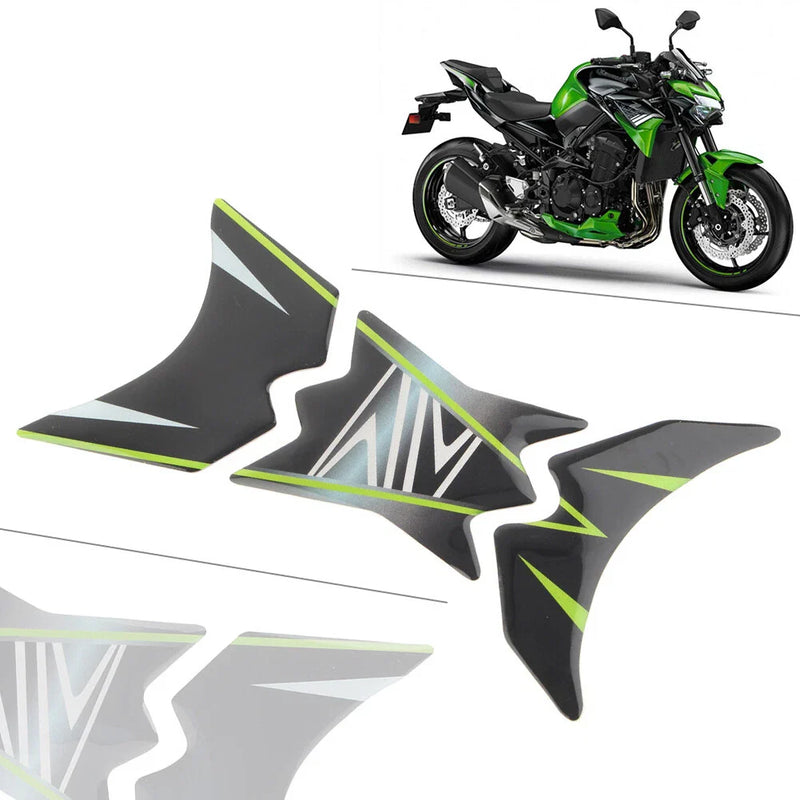 Kawasaki Z900 3D Tank Pad Protector Decal (2017-2023)
