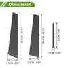 Dodge Charger 6 Pcs Carbon Fiber Pillar Window Trim (2011-2021)