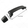 Toyota FJ Cruiser Black Exterior Door Handles (2007-2014)