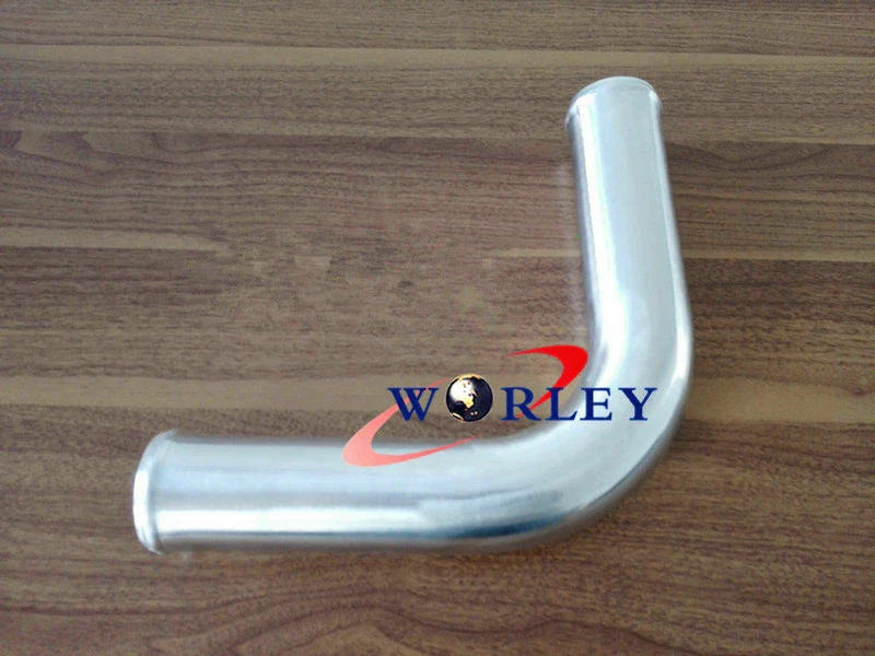 Make & Model 3" 76MM 90 Degree Aluminium Turbo Intercooler Pipe Tube
