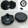 Auto Car 4 x Black Carbon Fiber Look Wheel Hub Center Caps Covers 60MM