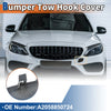 Mercedes-Benz C-Class (2015-2023) Gray Car Bumper Tow Hook Cover
