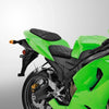 Kawasaki Ninja ZX6R ZX6RR Black Rider Driver & Passenger Seats (2005-2006)