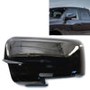 Dodge Ram 1500 Black Mirror Cover with Turn Signal Cutout (2013-2018)