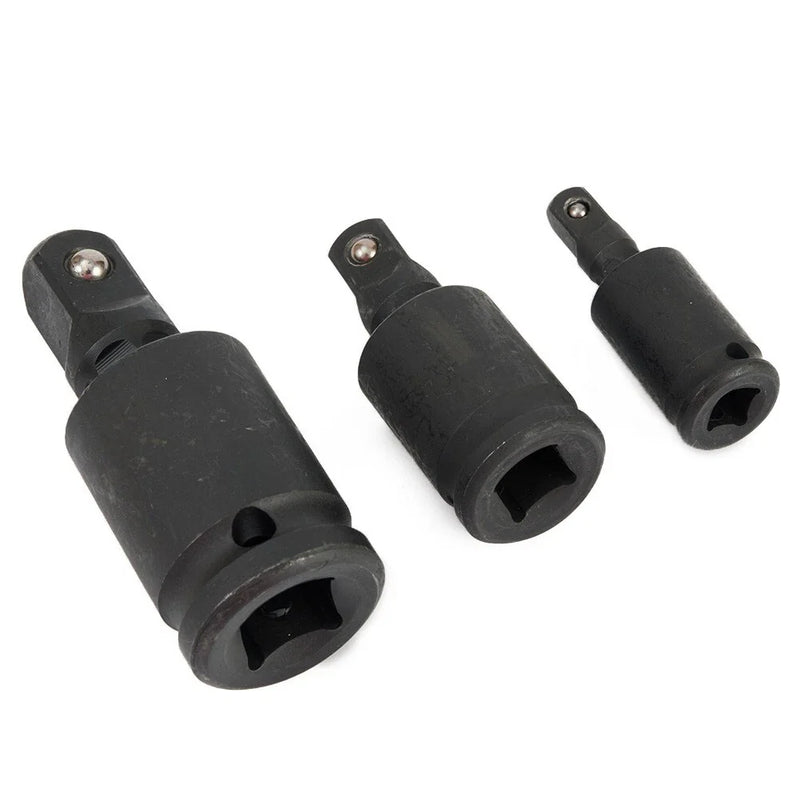 Automotive Tool 1/2 3/8 1/4 Drive Socket Joint Set Swivel Extension