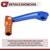 Honda CRF150F (2003-2017) - Blue Orange Silver Tone Gear Shift Lever