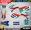 KTM EXC 2005-2006 Models 6DS Custom Graphics Kit Stickers