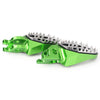 Kawasaki KX250 KX450 Green Shark Teeth Racing Foot Pegs (2008-2015)