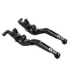BMW S1000XR Black CNC Extendable Brake Clutch Levers (2015-2021)