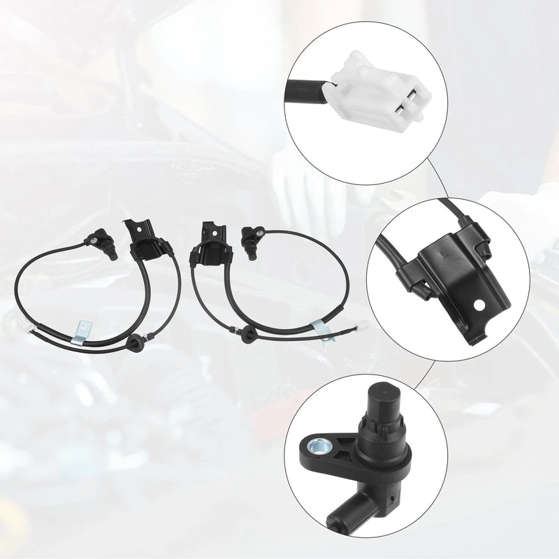 Toyota Highlander Rear Left Right ABS Speed Sensors (2001-2023)