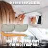 Nissan Rogue Makeup Mirror Cover Sun Visor Clip (2014-2020)