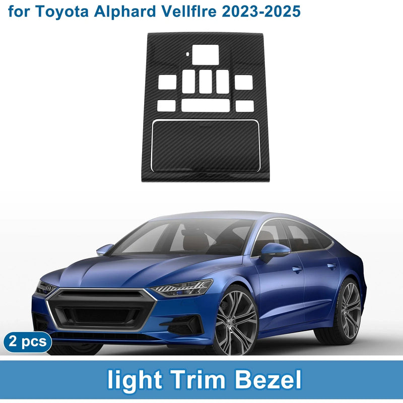 Toyota Alphard Vellfire Light Trim Bezel (2023–2025)