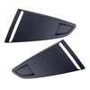 Ford Mustang (2015-2018) Black 2 x Rear Louver Vent Air Scoop Covers