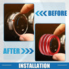 Subaru BRZ / Toyota 86 Red 2 x AC Radio Switch Knob Cover Trim