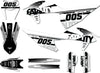 KTM SXF 450 Rebel Style Decals Custom Sticker Kit (2019-2022)