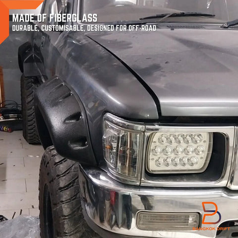 Toyota Hilux Ute LN85 LN105 LN111 Front Jungle Fender Flare Arch (88-96)