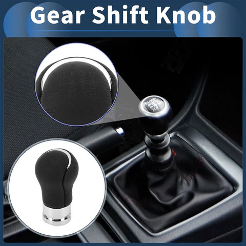 Toyota Hilux Revo Gear Shift Knob Faux Leather 6 Speed (2015–2020)