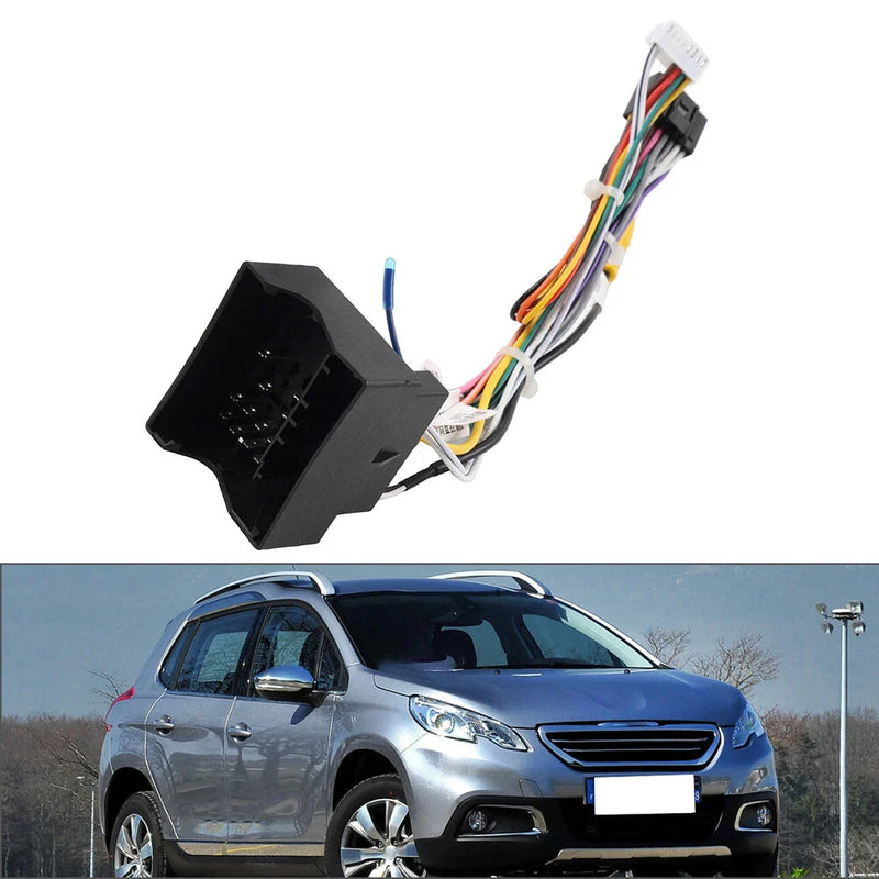Citroen C3 C4 C5, Peugeot 3008 Radio Stereo Power Harness Cable (2002-2023)