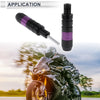 Motorcycle 2 x 0.73" Aluminum Alloy Motorcycle Slider Frame Purple