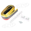 Front & Rear Carbon Fiber Splitter Body Spoiler Rubber w/3M Adhesive