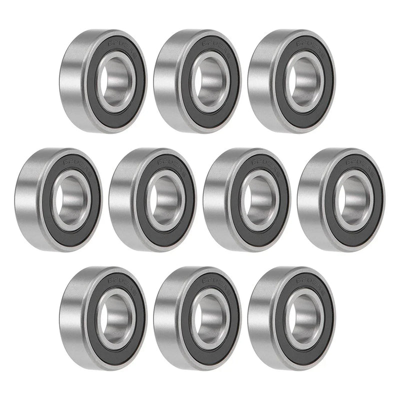 Chrome Steel P6 Deep Groove Ball Bearing 15x35x11mm 10pcs