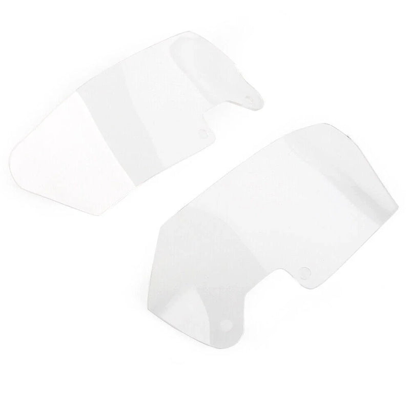 BMW R1200GS / ADV Clear Side Windshield Ventilation Panels (2004-2012)
